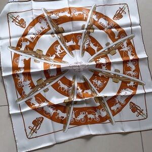 New! Authentic Hermès 70x70cm Scarf